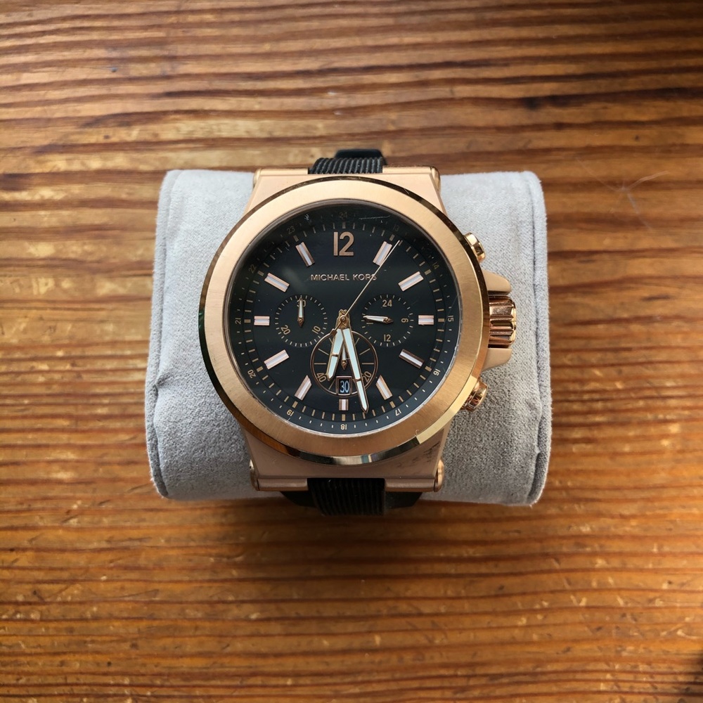 Michael Kors Oversized Dylan Gold Watch